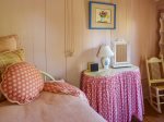Pink twin bedroom